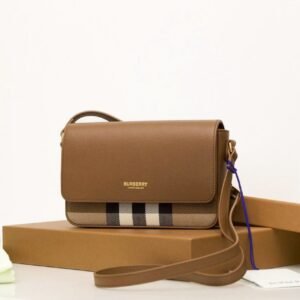 Bolsa Burberry Hampshire Caramelo