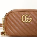 Bolsas . Bolsa Gucci Marmont Caramelo — Desapeguei foto 5