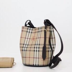 Bolsa Burberry Haymarket Check